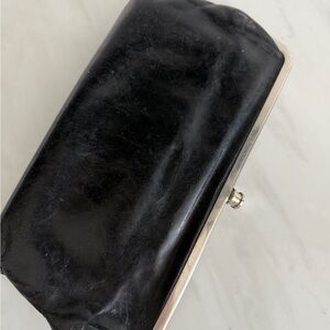 HOBO Black Leather Wallet
